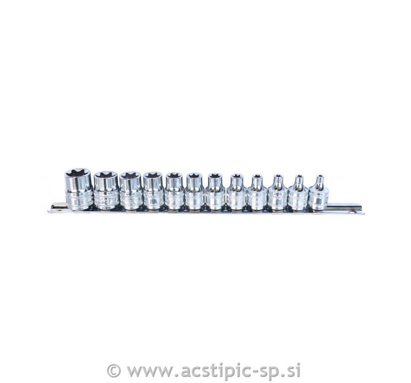 SP Nas ključ RAIL 1/2DR 12PT 12PC METRIC