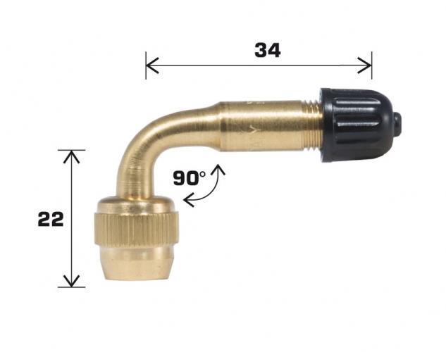 Podaljšek WONDER kovinski 90°