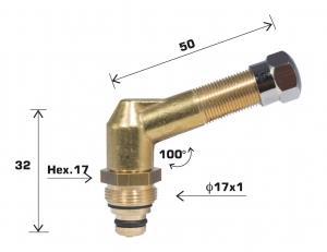 Ventil WONDER tovorni -demper 100° fi 17